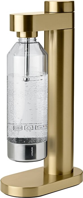 Stelton Brus - Kulsyremaskine - Børstet Messing