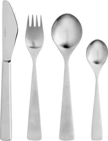 Stelton - Maya - Bestiksæt - Rustfrit Stål - 24 Dele