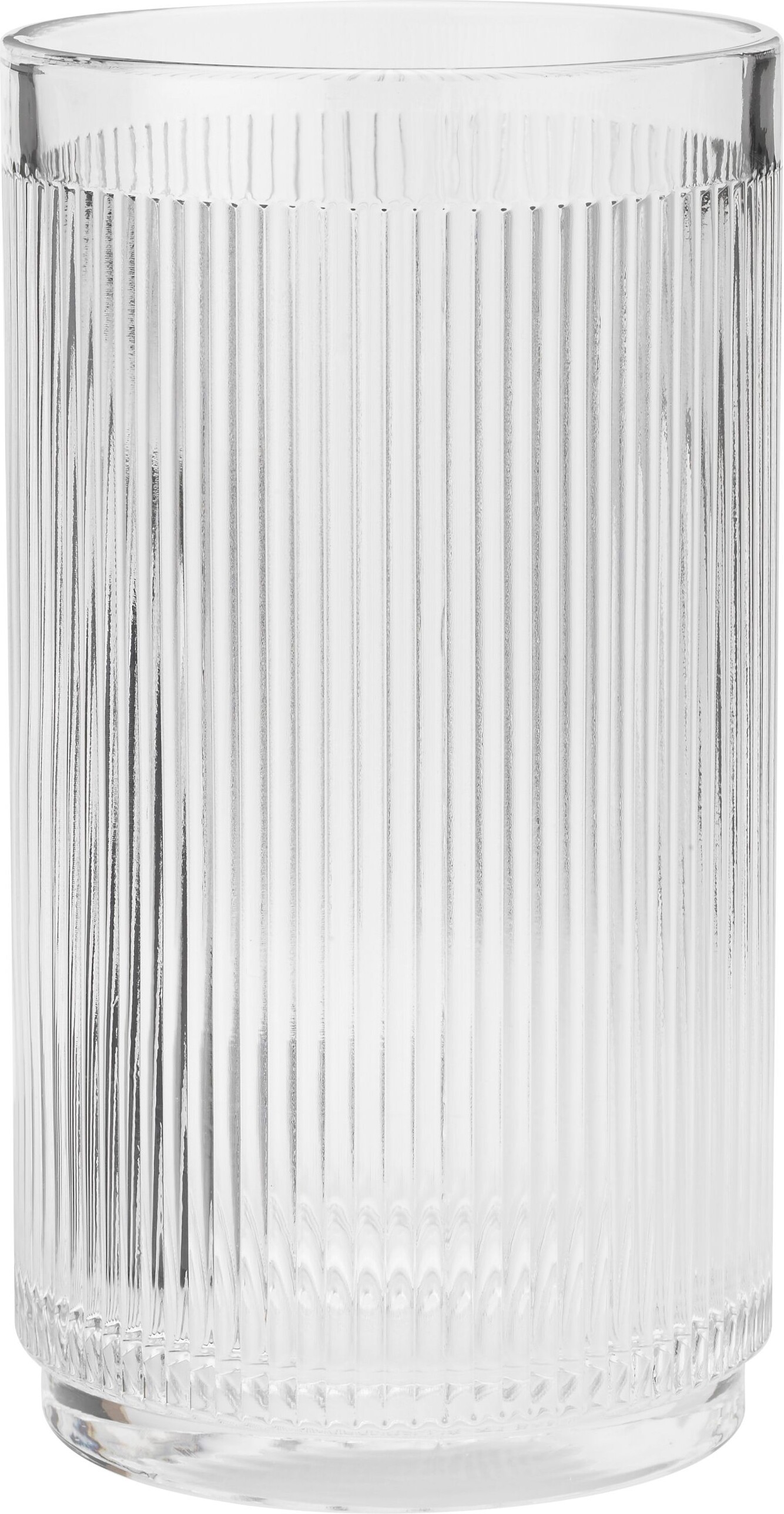 Stelton - Pilastro Vinkøler Til Flaske - Glas - Riflet - 1,5 L