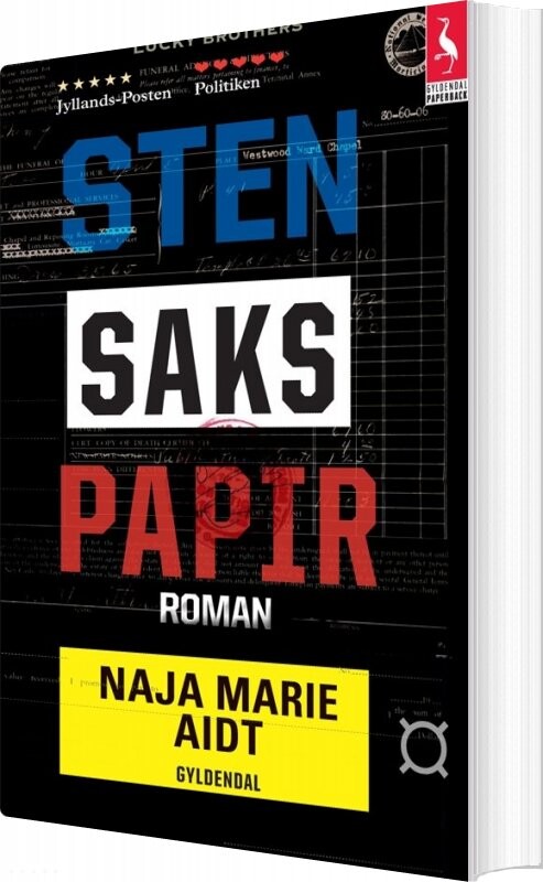 Billede af Sten Saks Papir - Naja Marie Aidt - Bog