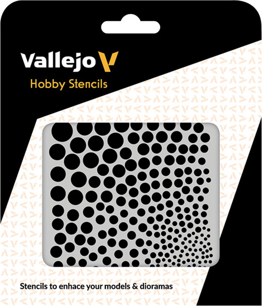 Vallejo - Hobby Stencils - Cirkel Skabelon