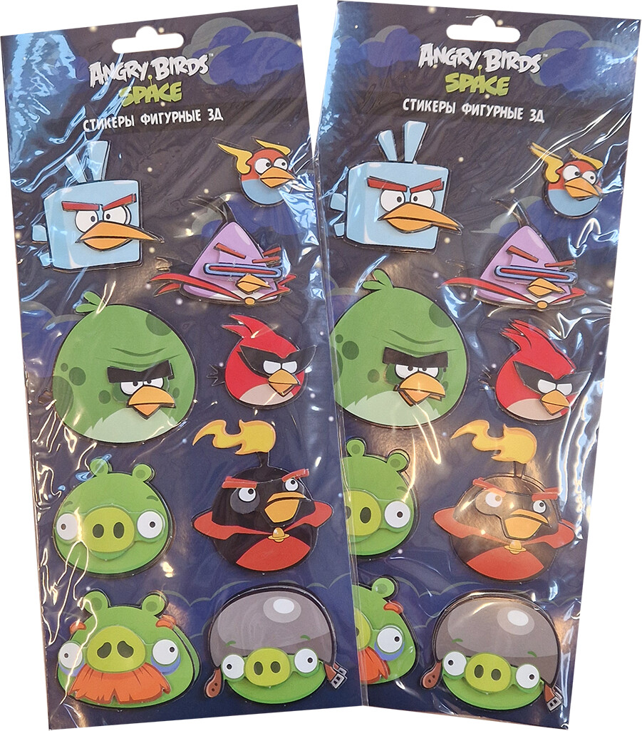 Stickers Angry Bird 14 X 32 Cm - Centrum