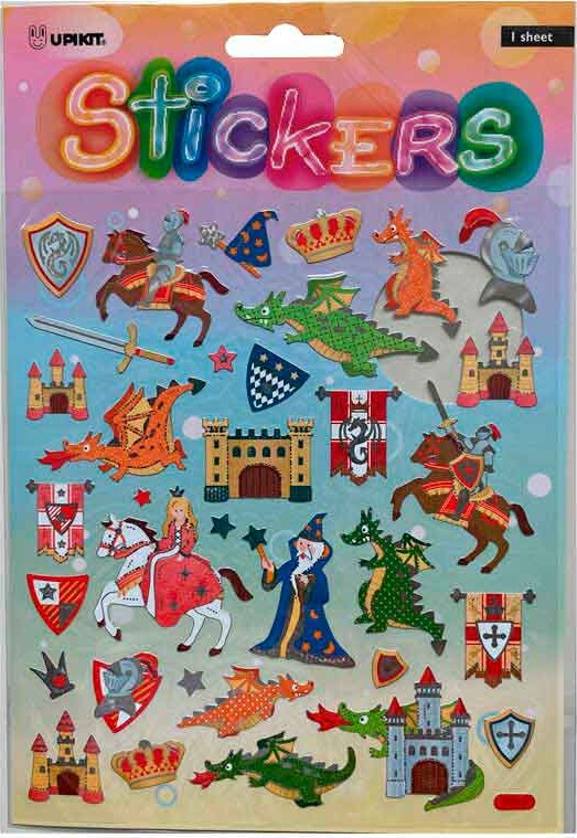 Stickers Ridder Og Drager