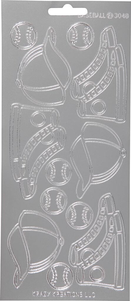 Klistermærker - Sport - Sølv billede