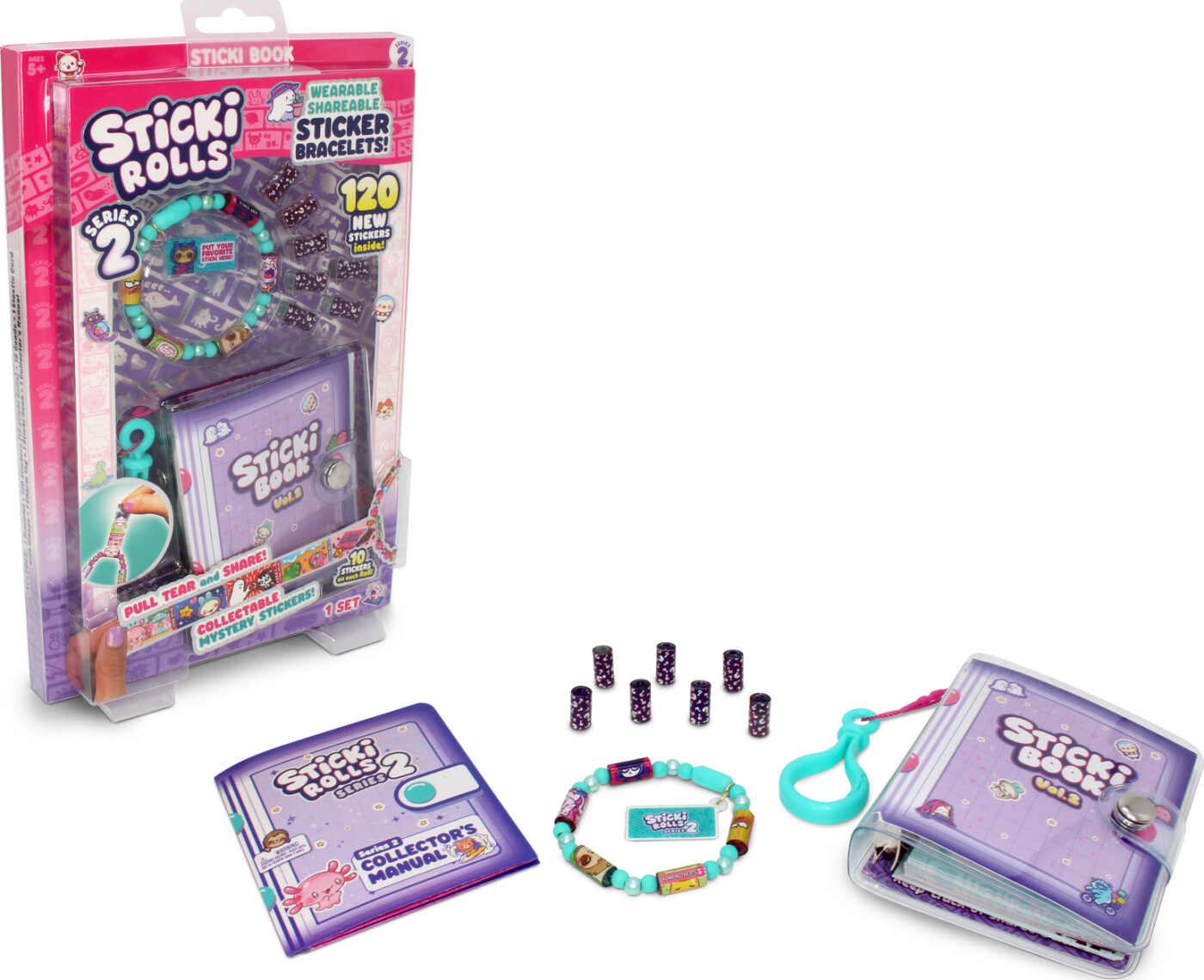 Sticki Rolls Sticki Book