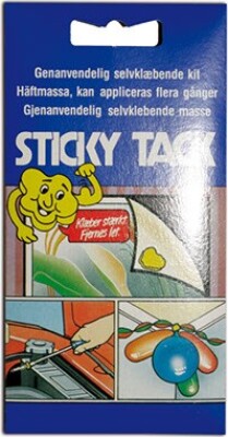 Elefantsnot - Sticky Tack Hæftemasse - 40g Gylden