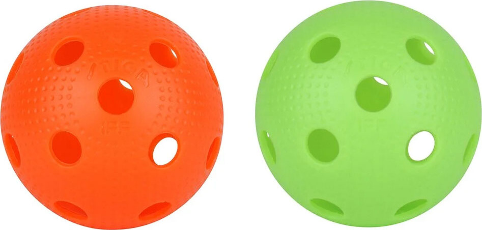 Stiga - Floorballs / Hockey Bolde - Grøn Og Orange