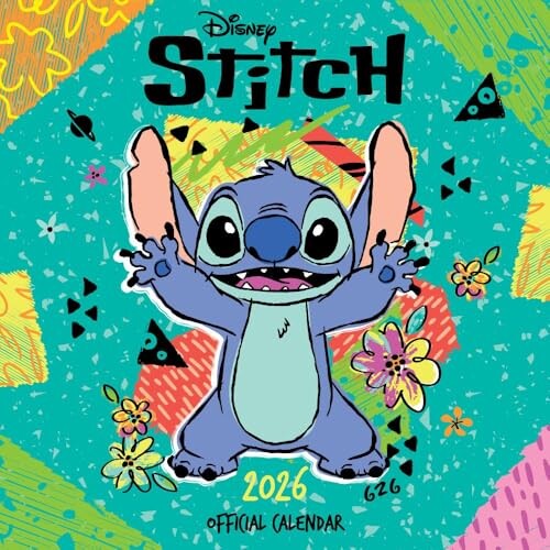 Stitch Officiel Kalender 2026 - Firkantet