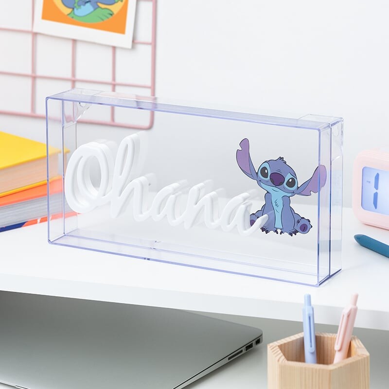 Stitch Ohana Led Neon Light