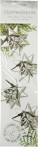 Stjernestrimler - Met Sølv 2,5 X 70 Cm - 24