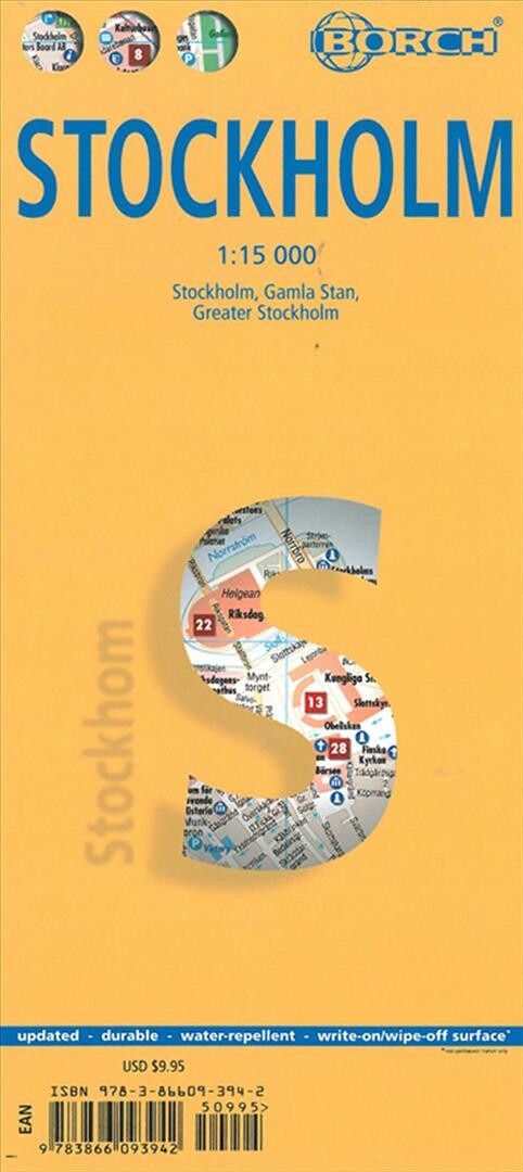 Stockholm - Borch Maps  - English book