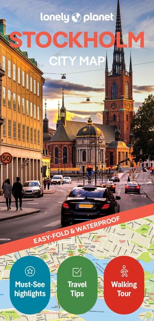Stockholm City Map - Lonely Planet - English book