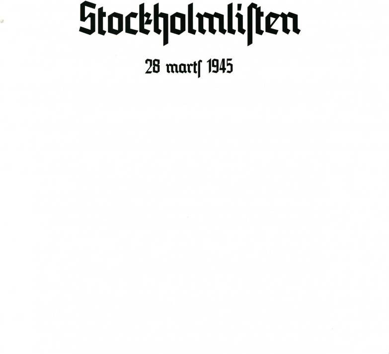 Billede af Stockholmlisten - De Illegale Organisationer I Danmark - Bog
