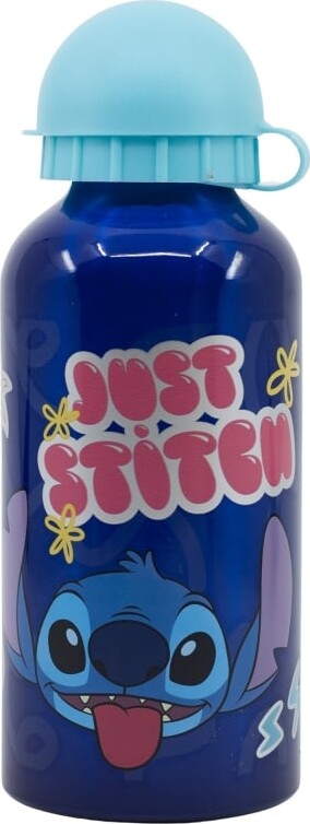 Stor - Drikkedunk Aluminium 400 Ml - Disneys Stitch