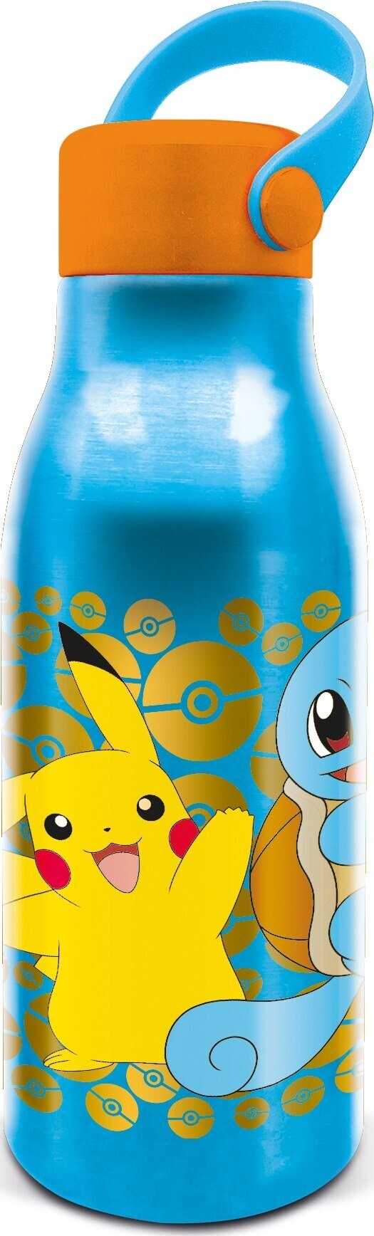 Pokémon - Drikkedunk Med Strop Till Børn - Aluminium - 760 Ml - Stor