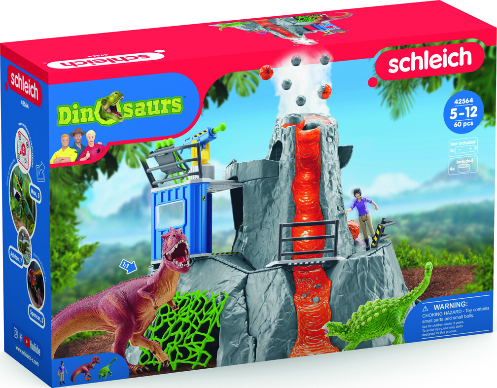 Legetøjssæt Schleich Dinosaurer 42564