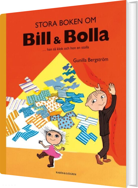 Stora Boken Om Bill Och Bolla - Gunilla Bergström - Bog