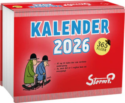 Storm P. - Kalender 2026 - 365 Fluer