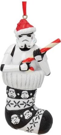 Billede af Star Wars Julepynt - Stormtrooper I Julesok - 11 Cm