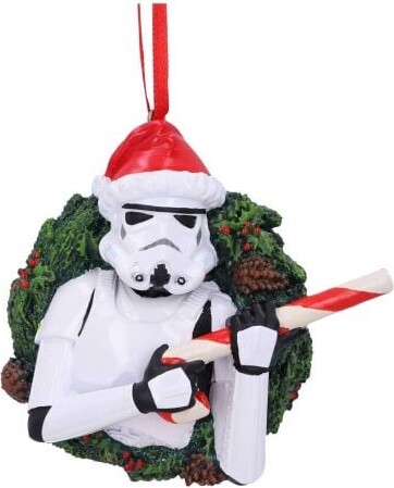 Billede af Star Wars Julepynt - Stormtrooper I Julekrans - 10 Cm