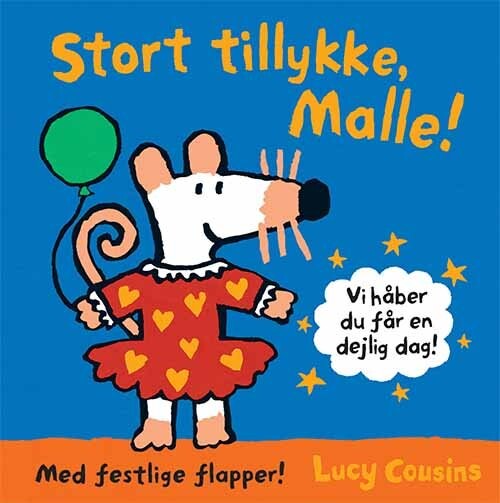 Billede af Stort Tillykke, Malle! - Lucy Cousins - Bog hos Gucca.dk