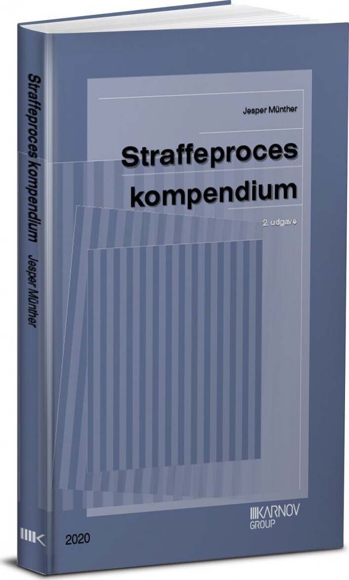 Straffeproces - Jesper Münther - Bog