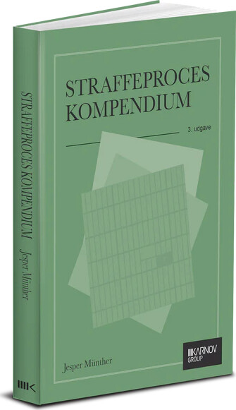 Straffeproces - Kompendium - Jesper Münther - Bog