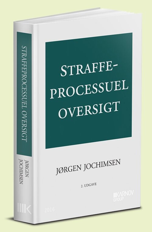 Straffeprocessuel Oversigt - Jørgen Jochimsen - Bog