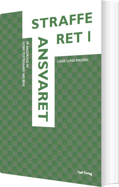 Strafferet 1 - Ansvaret - Lasse Lund Madsen - Bog