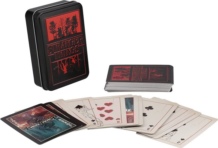 Paladone Stranger Things 5 Playing Cards in a Tin