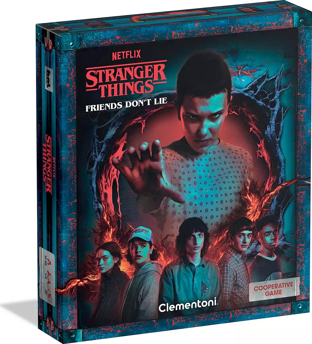 Stranger Things Samarbejdsspil - Friends Don't Lie - Clementoni