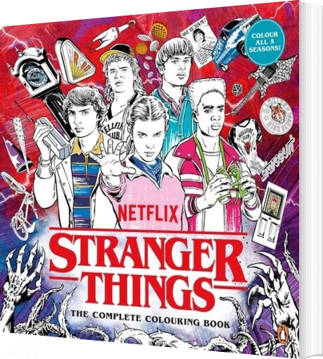 Stranger Things: The Complete Colouring Book - Netflix Entertainment Llc - English Book