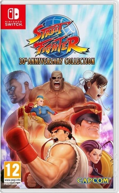 Street Fighter: 30th Anniversary Collection - Kode I Boks  - Nintendo Switch
