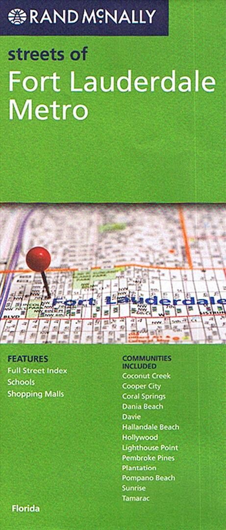 Billede af Streets Of Fort Lauderdale Metro - Rand Mcnally - English Book