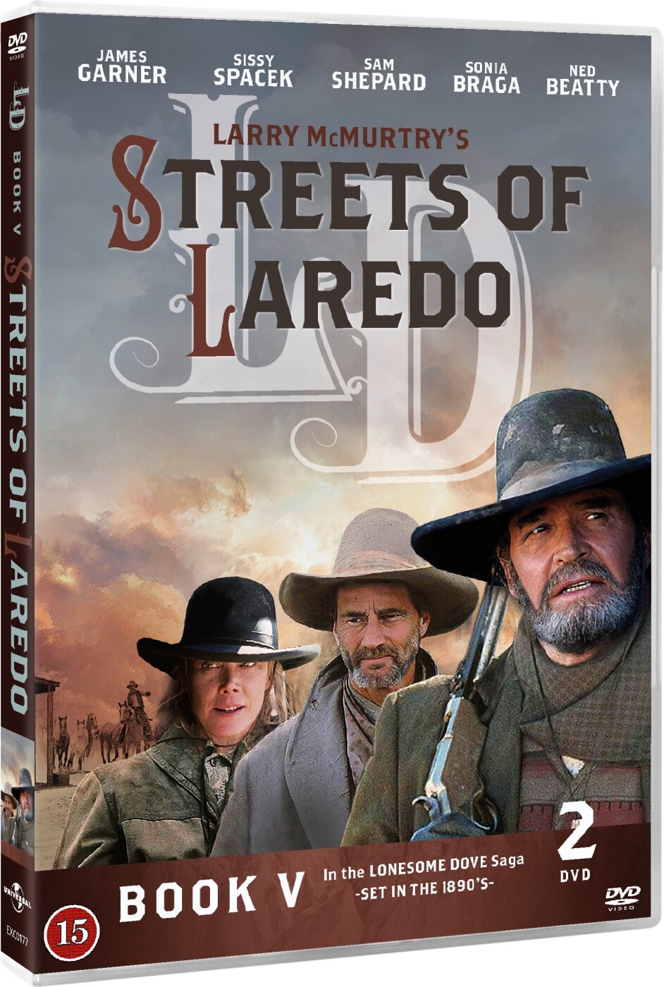 Streets Of Laredo - Mini Series - Book V) - DVD - Tv-serie
