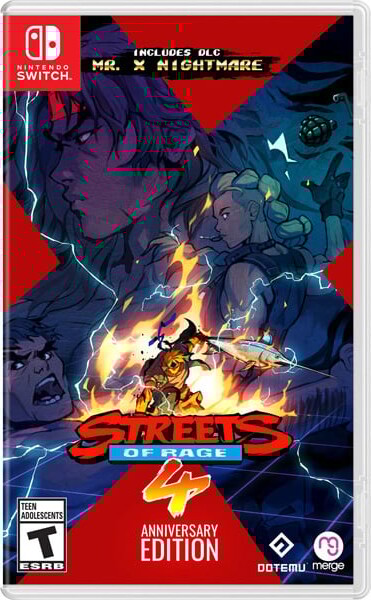 Streets Of Rage 4 (anniversary Edition) (import) - Nintendo Switch