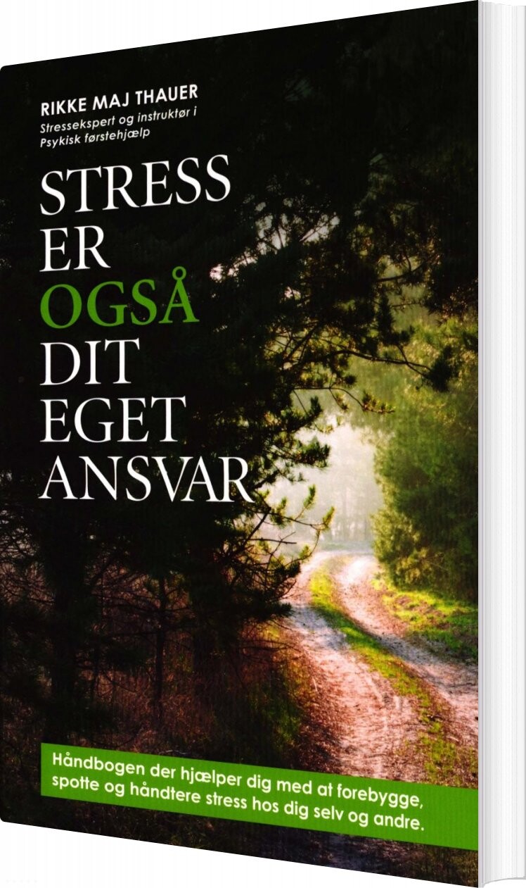 Billede af Stress Er Også Dit Eget Ansvar - Rikke Maj Thauer - Bog