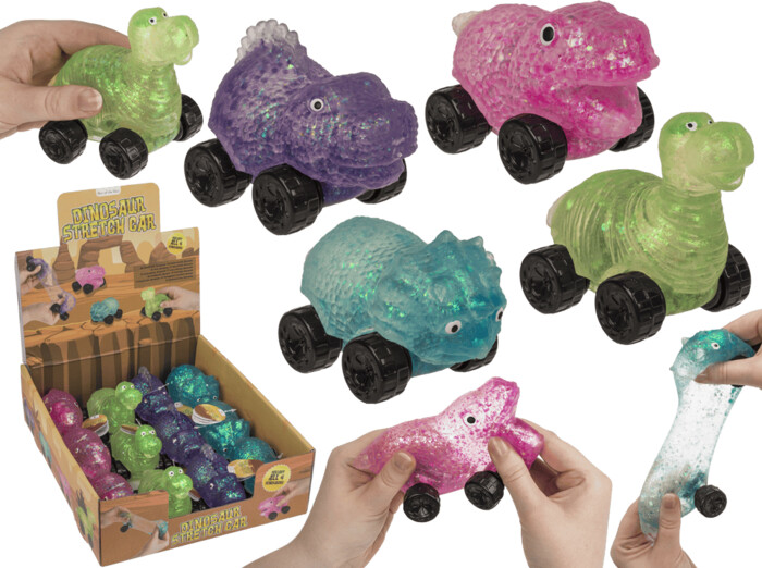 Fidget Toy - Dinosaur Bil - Overraskelse