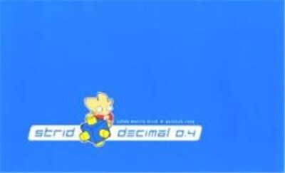 Strid – Decimal 0.4 – Jakob Martin Strid – Bog