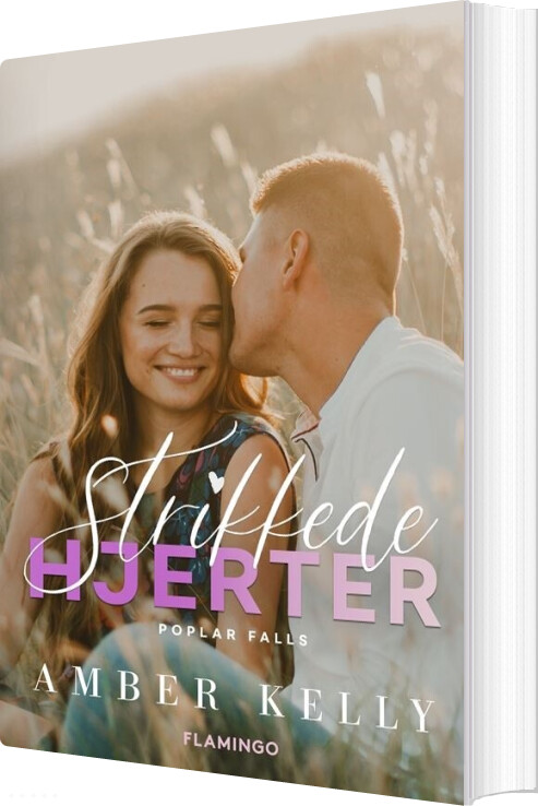 Billede af Strikkede Hjerter - Amber Kelly - Bog