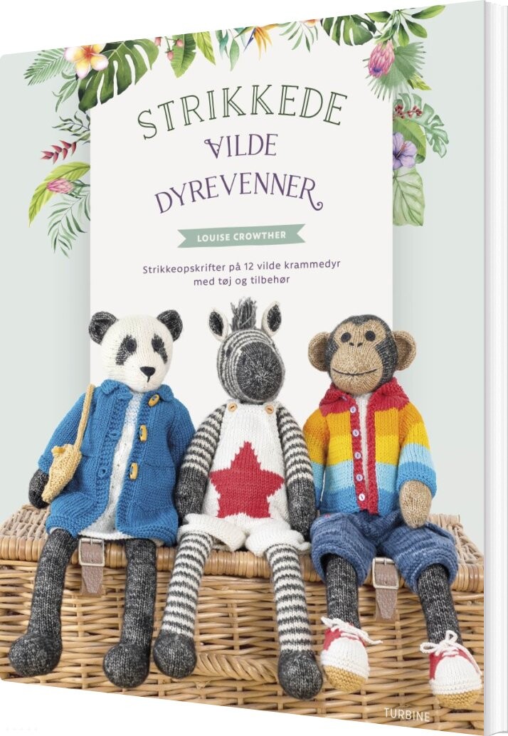 Strikkede Vilde Dyrevenner - Louise Crowther - Bog