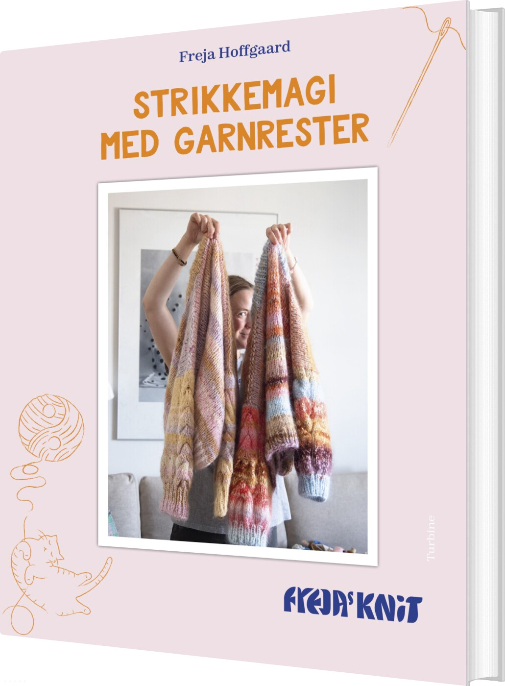 Strikkemagi Med Garnrester - Freja Hoffgaard - Bog