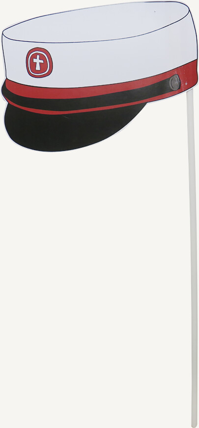 Flag - Studenterhue - Rød - 50 Cm - Scanseason