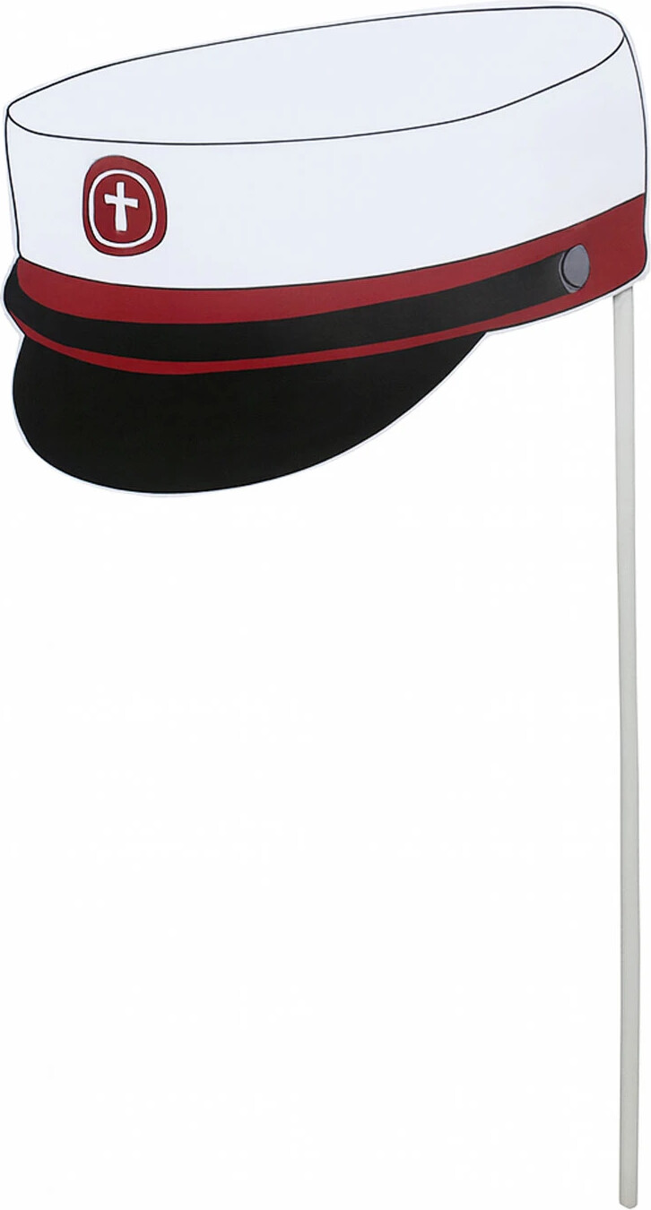 Flag - Studenterhue - Rød - 50 Cm - Scanseason