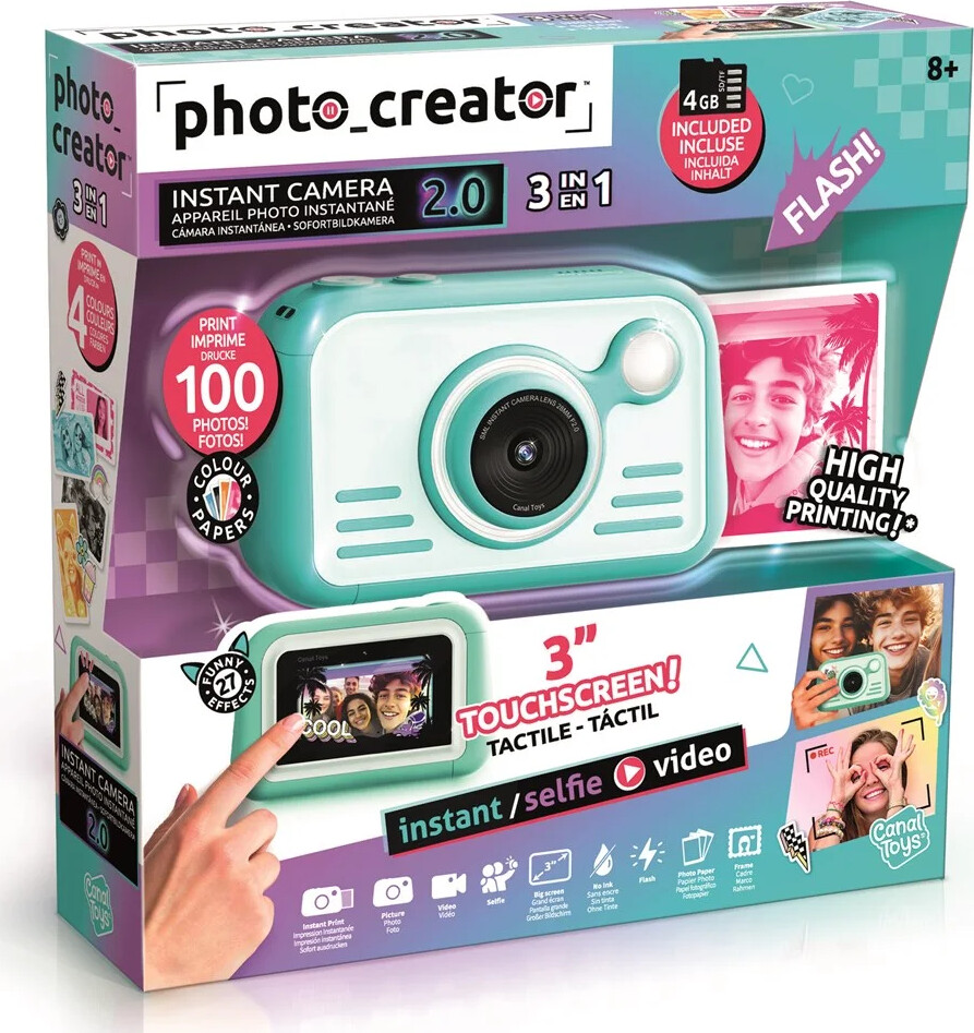Studio Creator - Photo Creator Instant Kamera Med Farvefotopapir