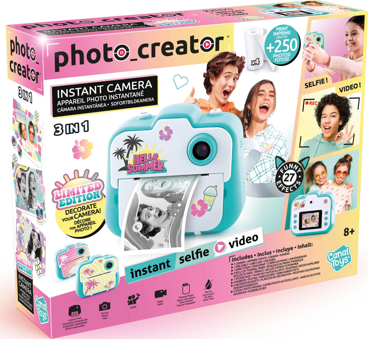 Studio Creator PHOTO CREATOR Instant Camera Summer Edition