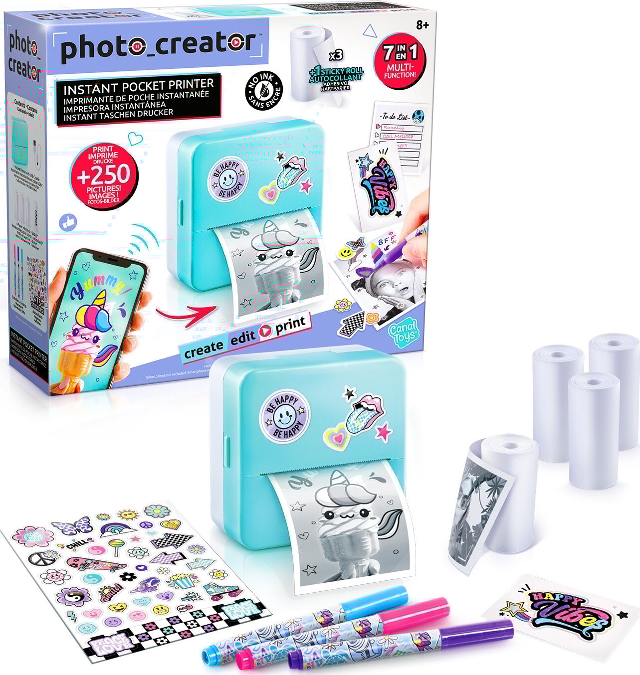 Studio Creator - Photo Creator Instant Lommeprinter