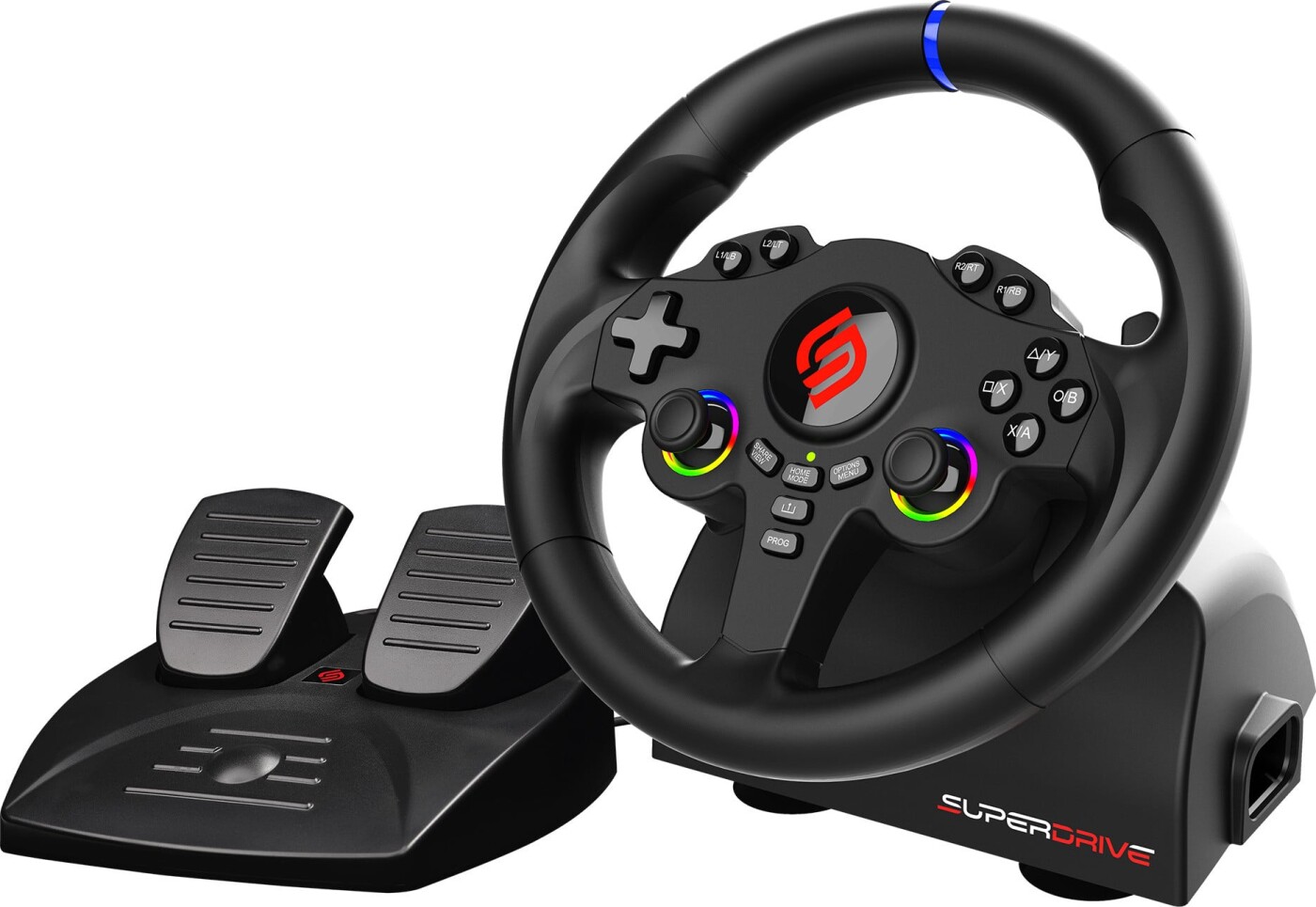 Subsonic 220 RS-5 - Wheel, gamepad and pedals set - Sony PlayStation 5