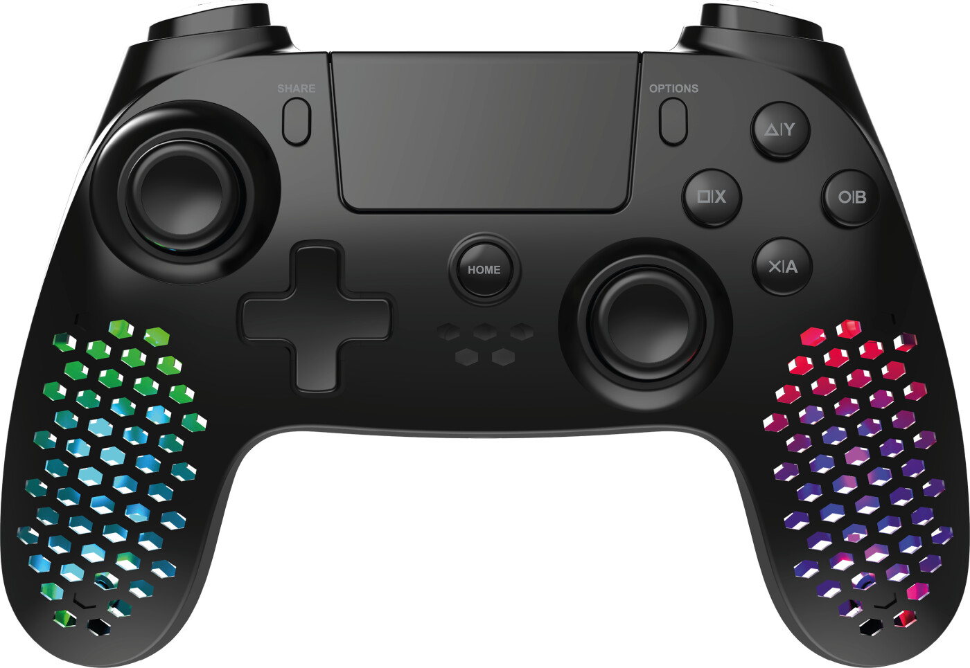 Subsonic - Trådløs Hexalight Controller Til Ps4 Ps3 Pc - Sort