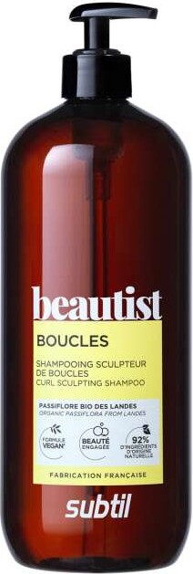 Billede af Subtil Beautist - Curl Sculpting Shampoo - Organic Passiflora 950 Ml